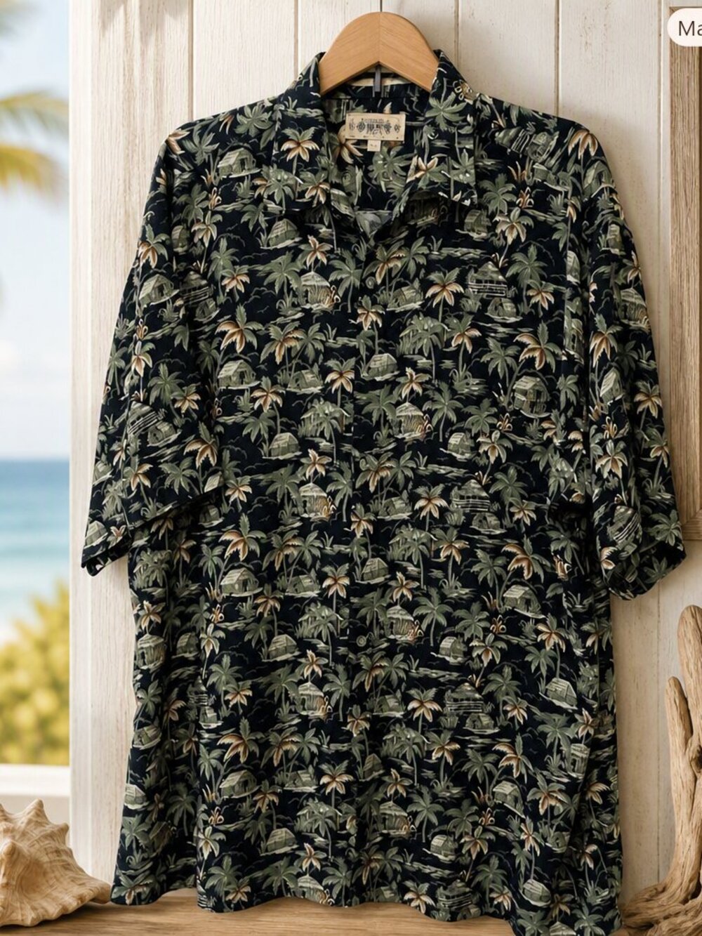 Campia Moda Hawaiian Shirt Size XL